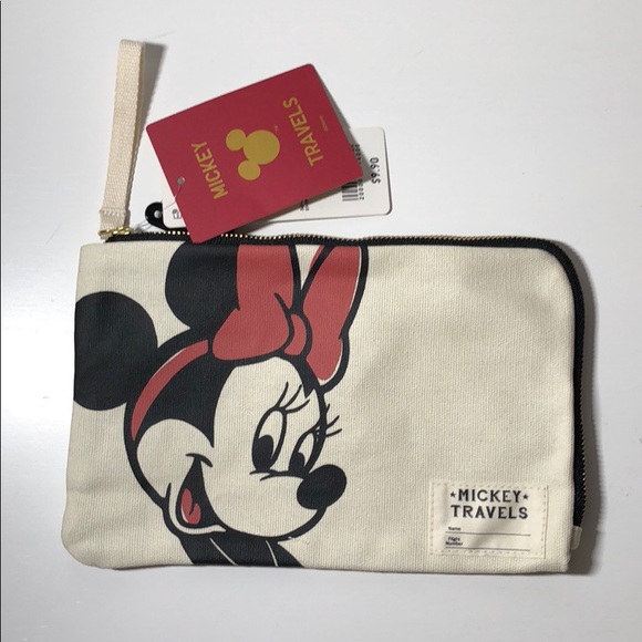 Uniqlo Handbags - Minnie “Mickey Travels” Pouch
